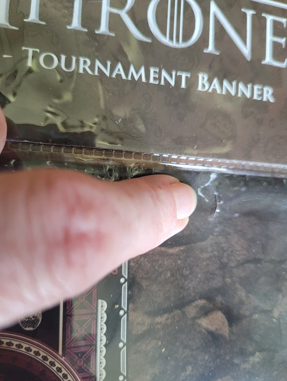 Game of Thrones Tournament Banner Set House Stark & House Targaryen NWT/sealed